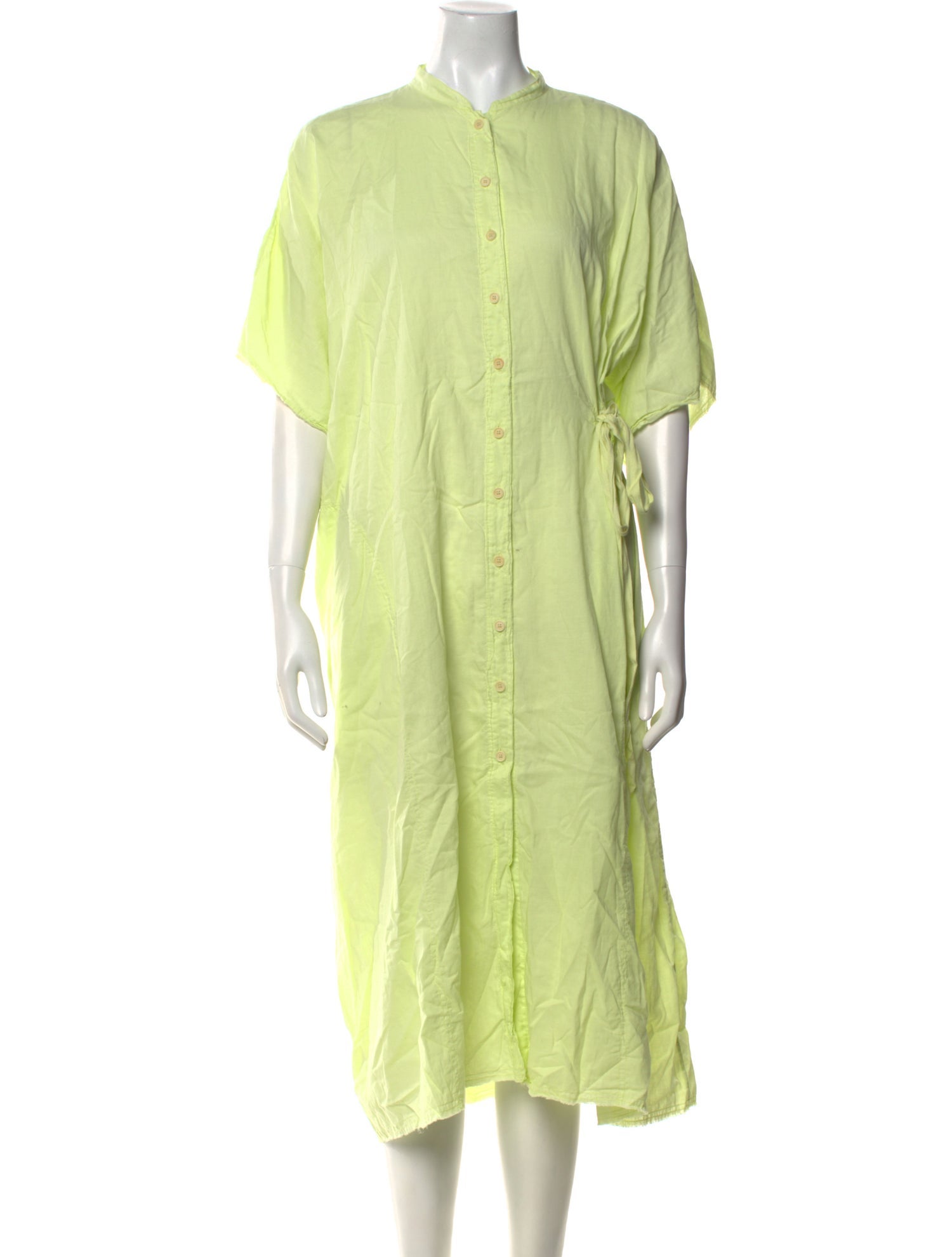 Aequamente Mock Neck Midi Length Dress