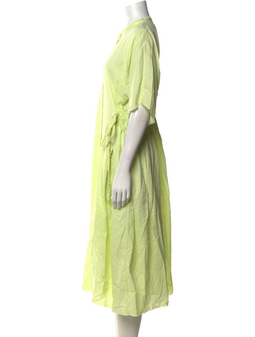 Aequamente Mock Neck Midi Length Dress