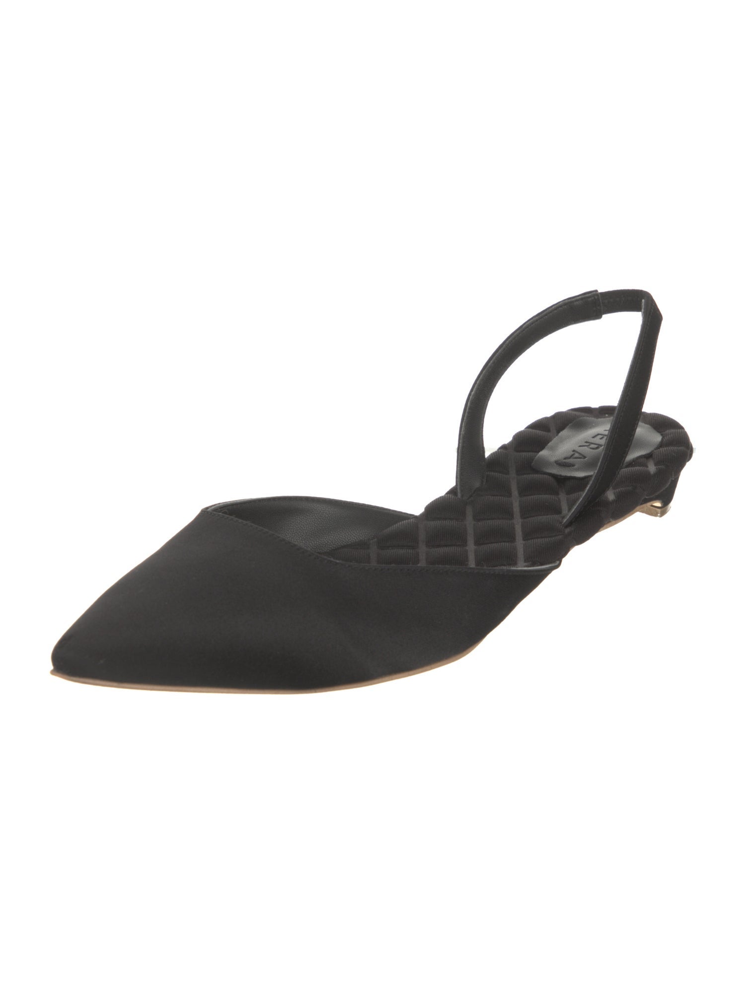 Aera Patent Leather Animal Print Slingback Flats