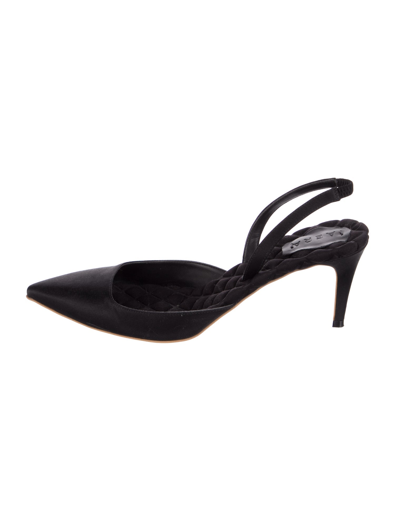 Aera Satin Slingback Pumps
