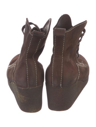 Arche Suede Combat Boots