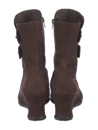 Arche Suede Combat Boots