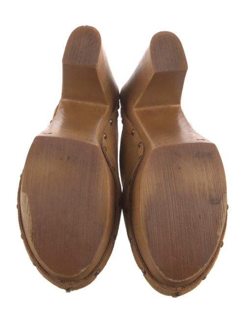 Penelope Chilvers Suede Studded Accents Mules