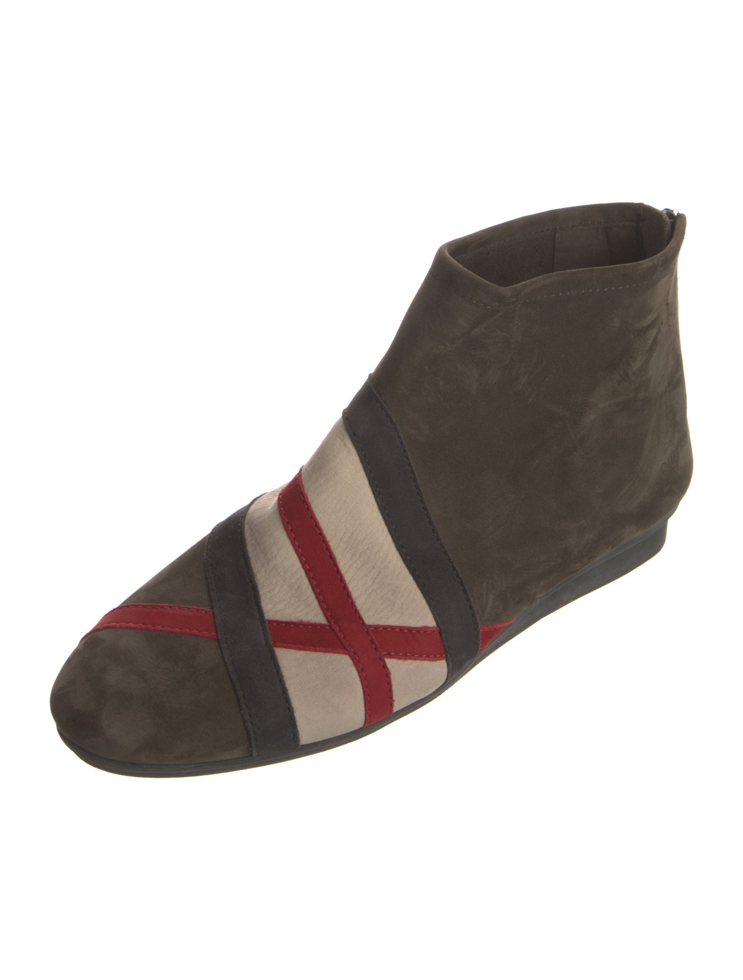 Arche Suede Striped Boots