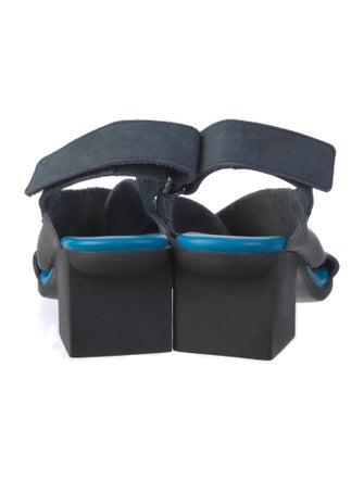 Arche Leather Printed Slingback Sandals