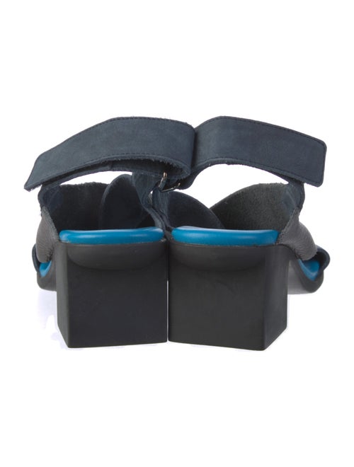 Arche Leather Printed Slingback Sandals