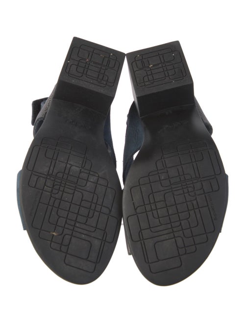 Arche Leather Printed Slingback Sandals