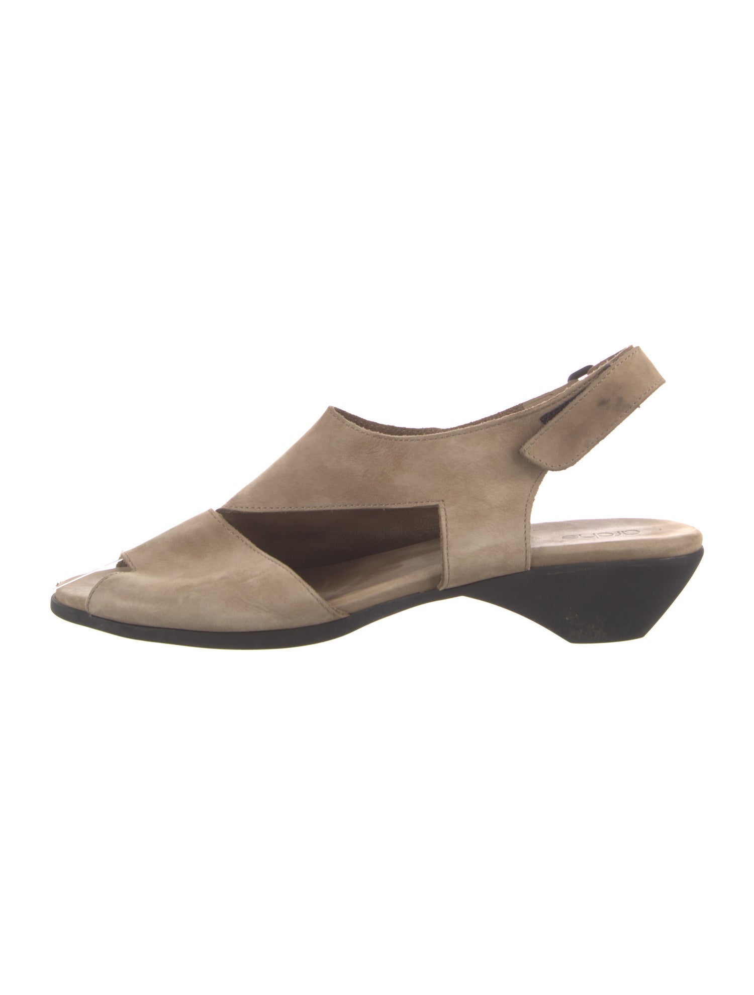 Arche Suede Slingback Sandals