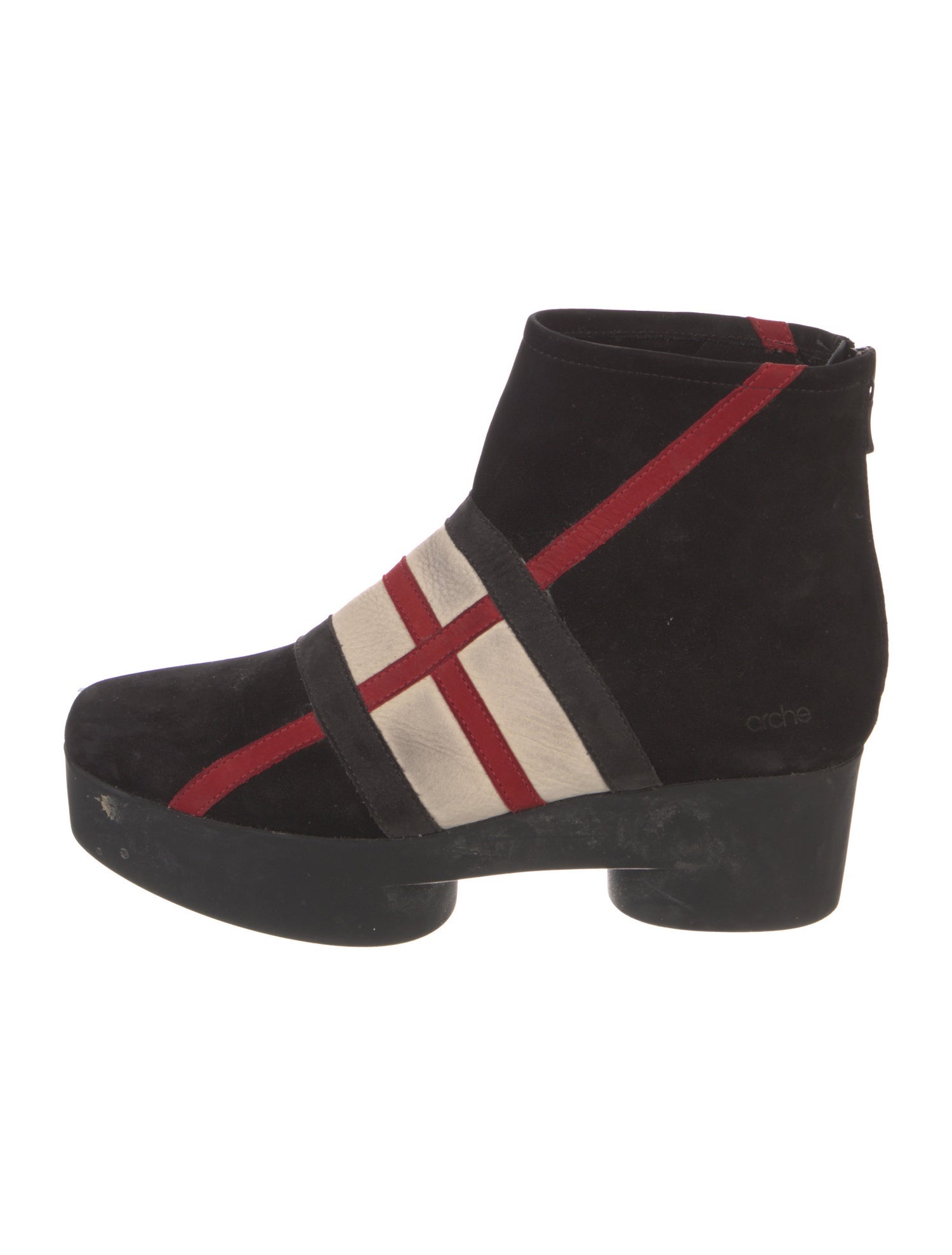 Arche Suede Printed Boots