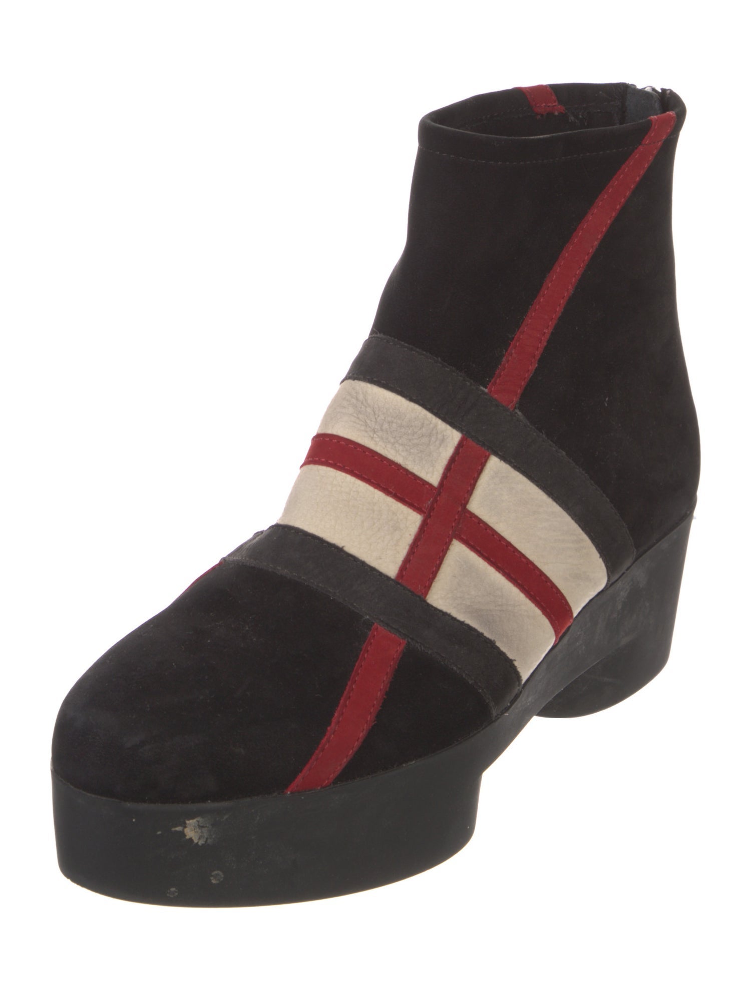 Arche Suede Printed Boots