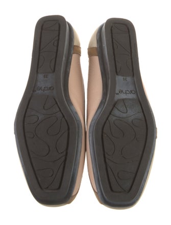 Arche Suede Colorblock Pattern Loafers