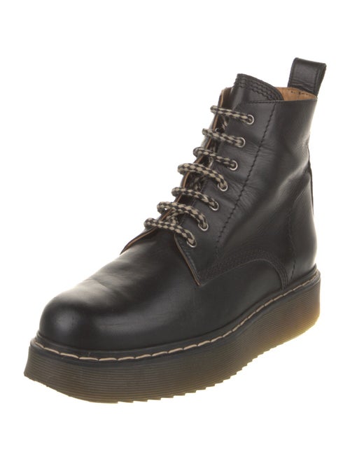 Cotélac Leather Combat Boots