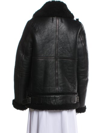 Acne Studios Shearling Fur Coat