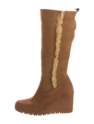 Arche Boots Suede Fur Trim FR 41 | 10