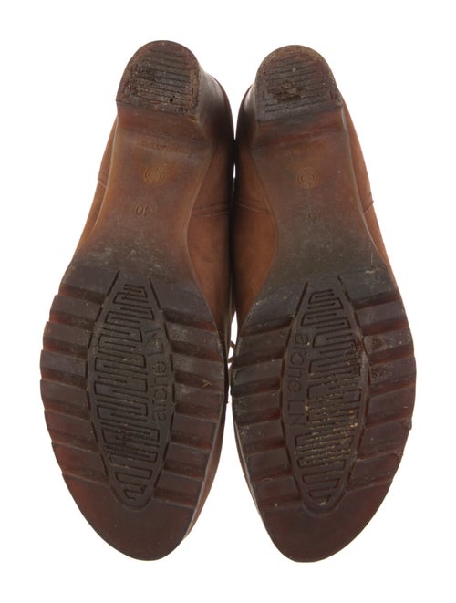 Arche Suede Faux Fur Trim Lace-Up Boots