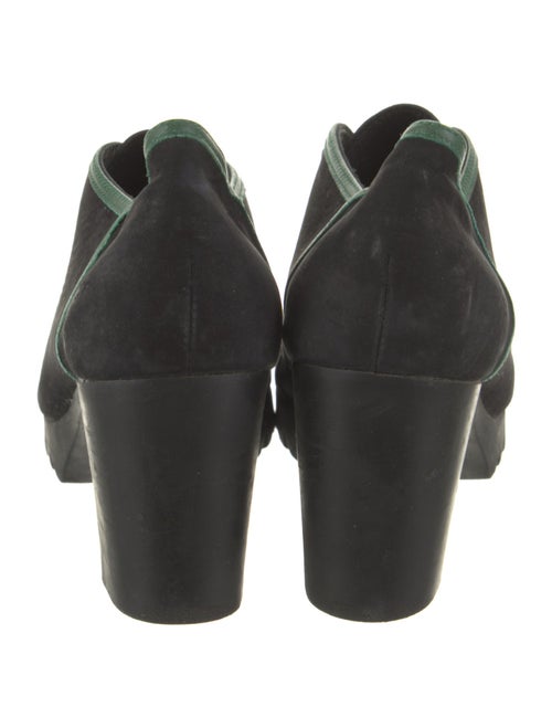 Arche Suede Leather Trim Embellishment Lace-Up Boots