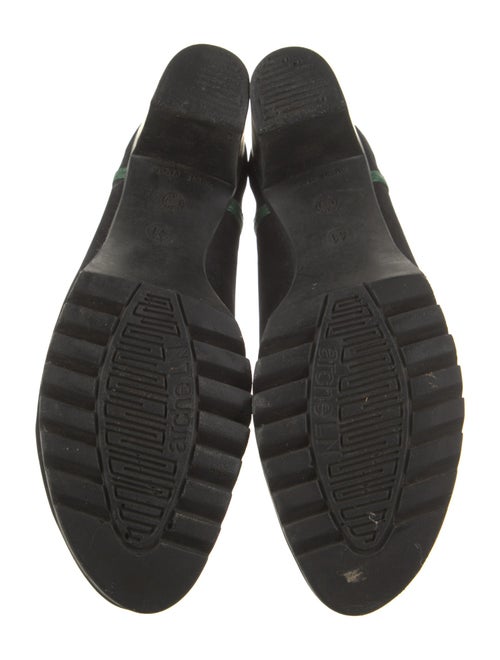 Arche Suede Leather Trim Embellishment Lace-Up Boots