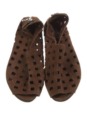 Arche Suede Lasercut Accents Moccasins