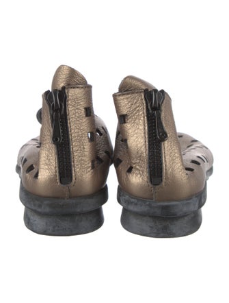 Arche Leather Lasercut Accents Slingback Flats