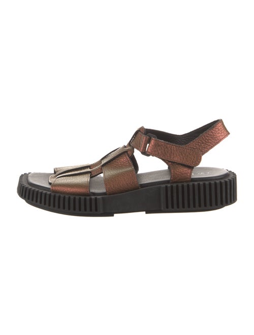 Arche Leather T-Strap Sandals