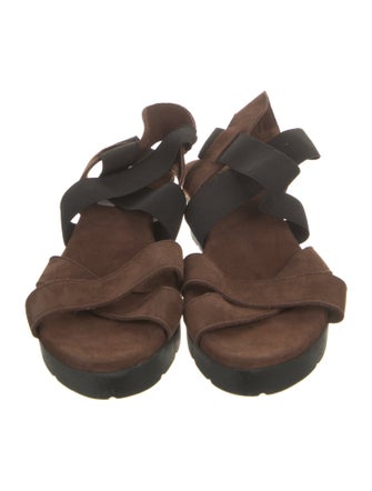 Arche Suede Slingback Sandals