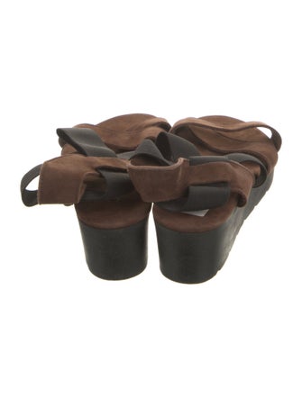 Arche Suede Slingback Sandals