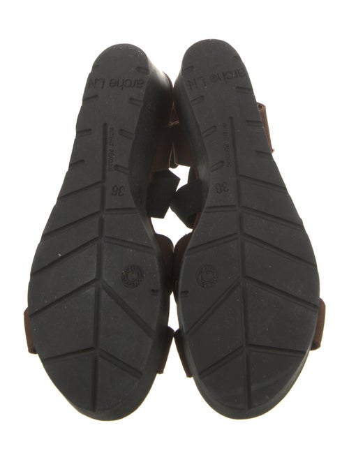 Arche Suede Slingback Sandals