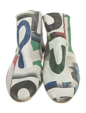 Arche Leather Printed Sneakers