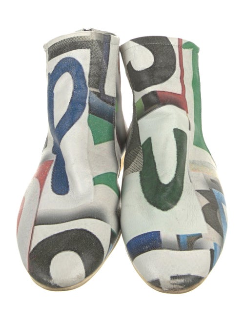 Arche Leather Printed Sneakers