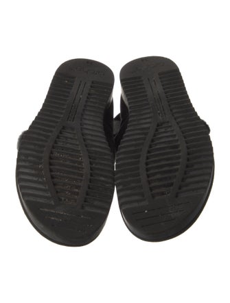 Arche Suede Fur Trim Lace-Up Boots