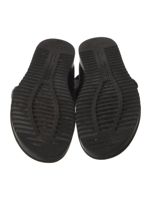 Arche Suede Fur Trim Lace-Up Boots