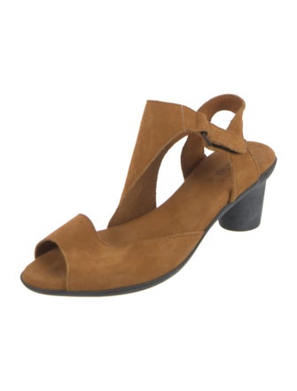 Arche Suede Slingback Sandals