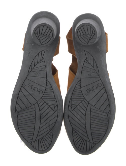 Arche Suede Slingback Sandals