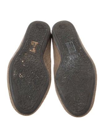 Arche Leather Animal Print Ballet Flats