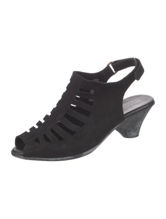 Arche Suede Slingback Sandals