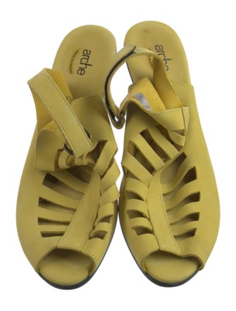 Arche Suede Slingback Sandals