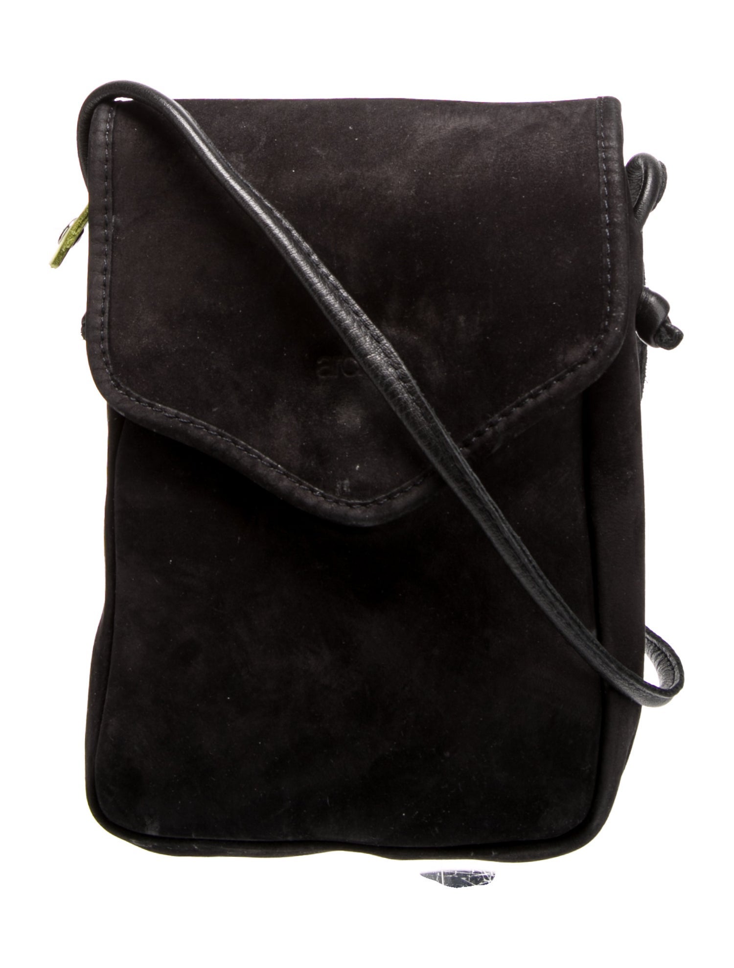 Arche Suede Crossbody Bag