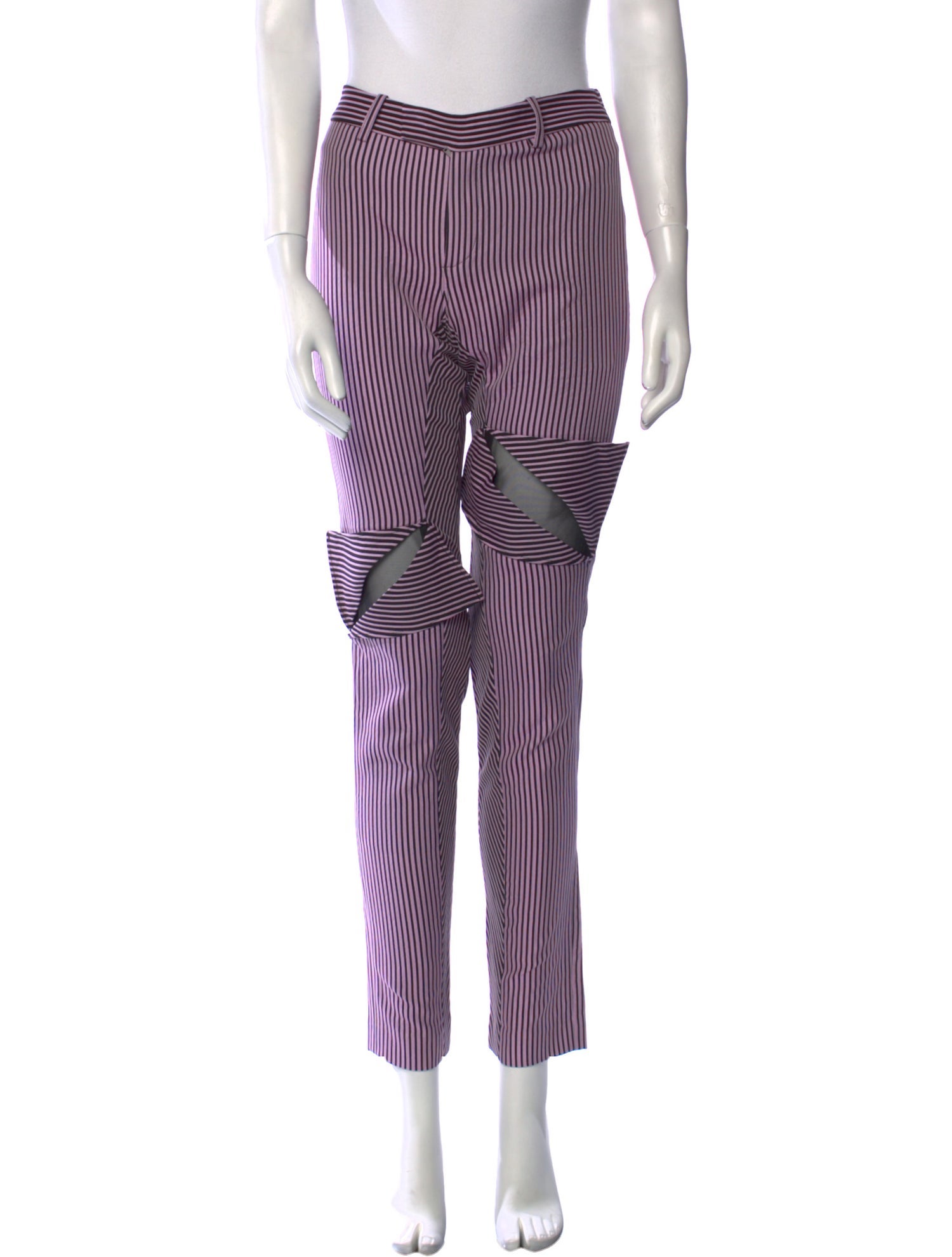 Arianne Elmy Striped Skinny Leg Pants