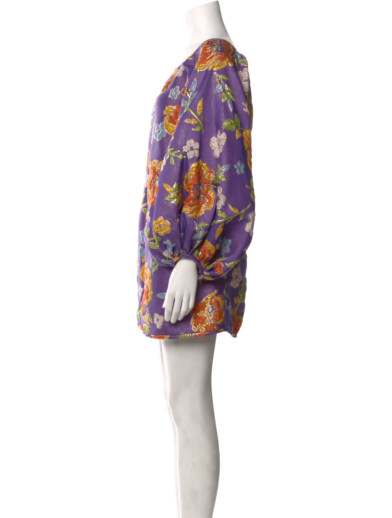 Arianne Elmy Floral Print Mini Dress