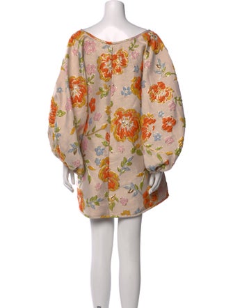 Arianne Elmy Floral Print Mini Dress