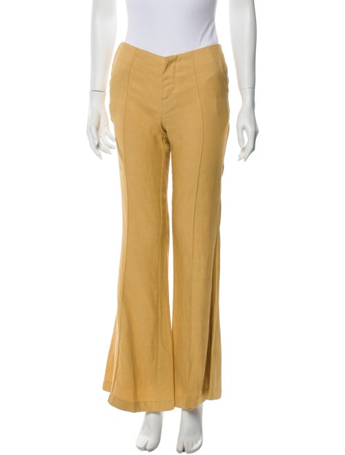 Áeron Wide Leg Pants Yellow