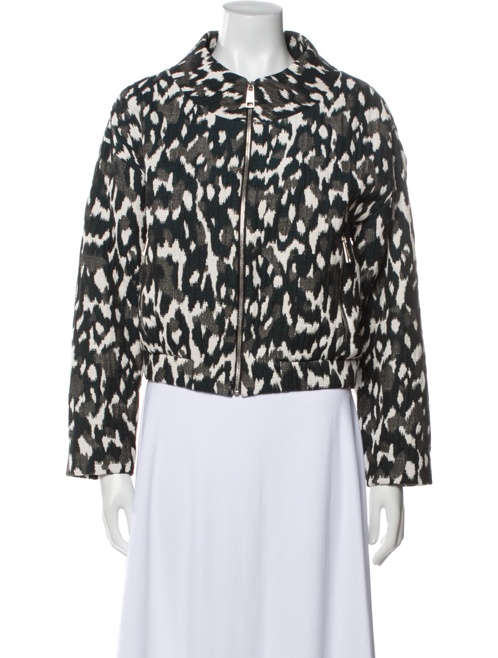 AERON Áeron Animal Print Evening Jacket