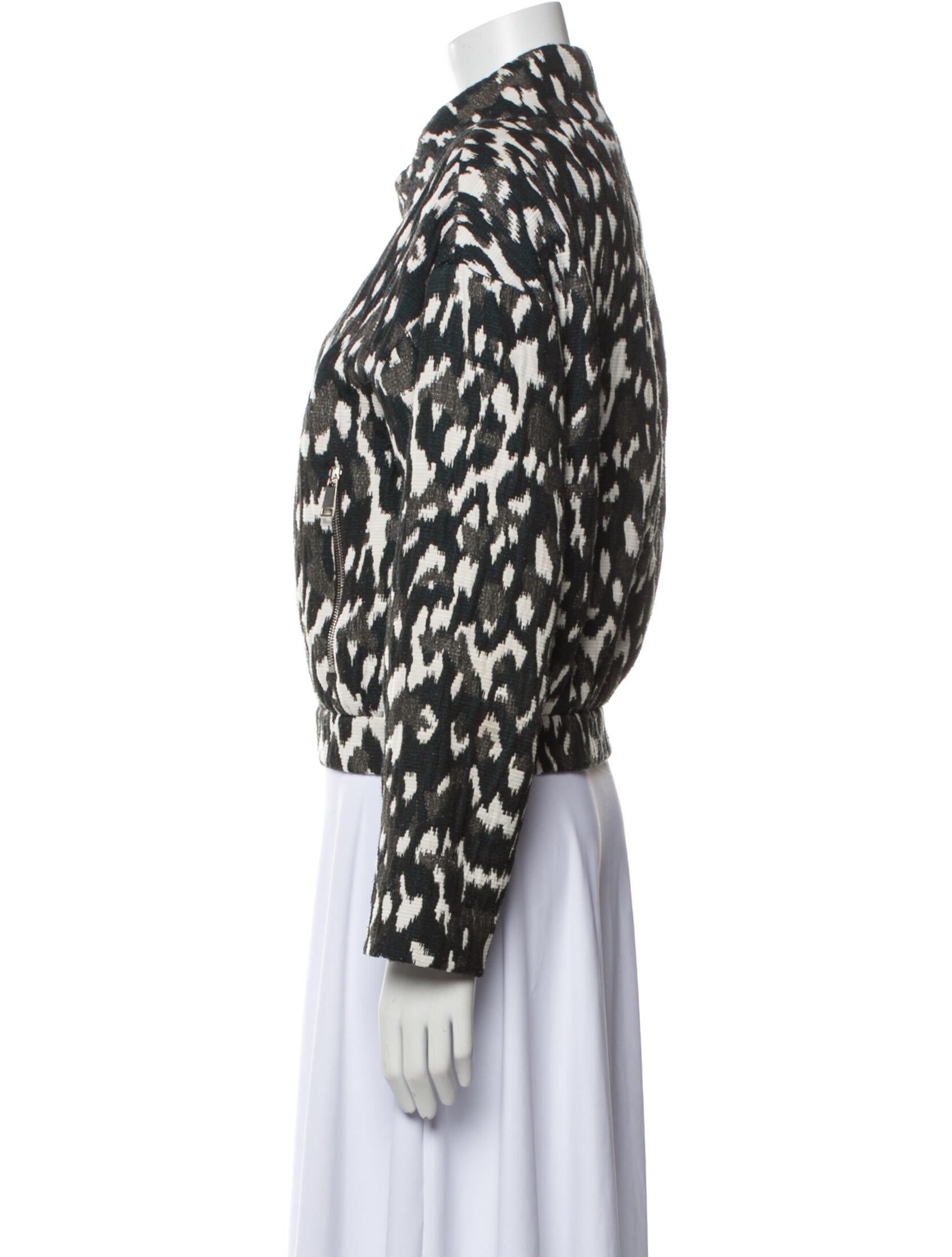AERON Áeron Animal Print Evening Jacket
