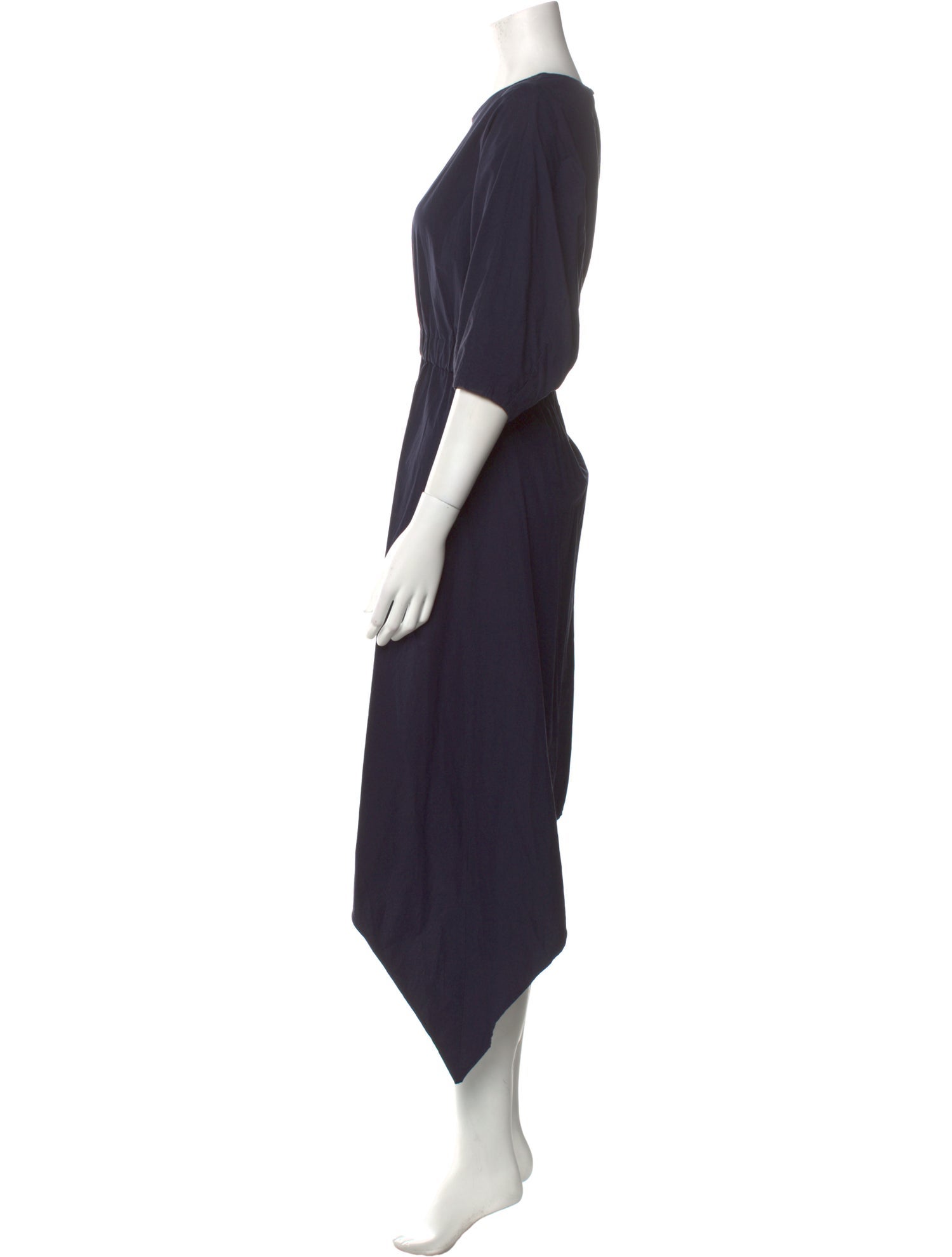 AERON Crew Neck Long Dress