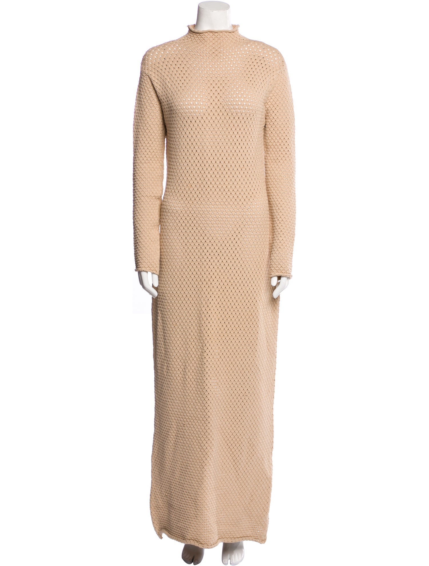 AERON Mock Neck Long Dress