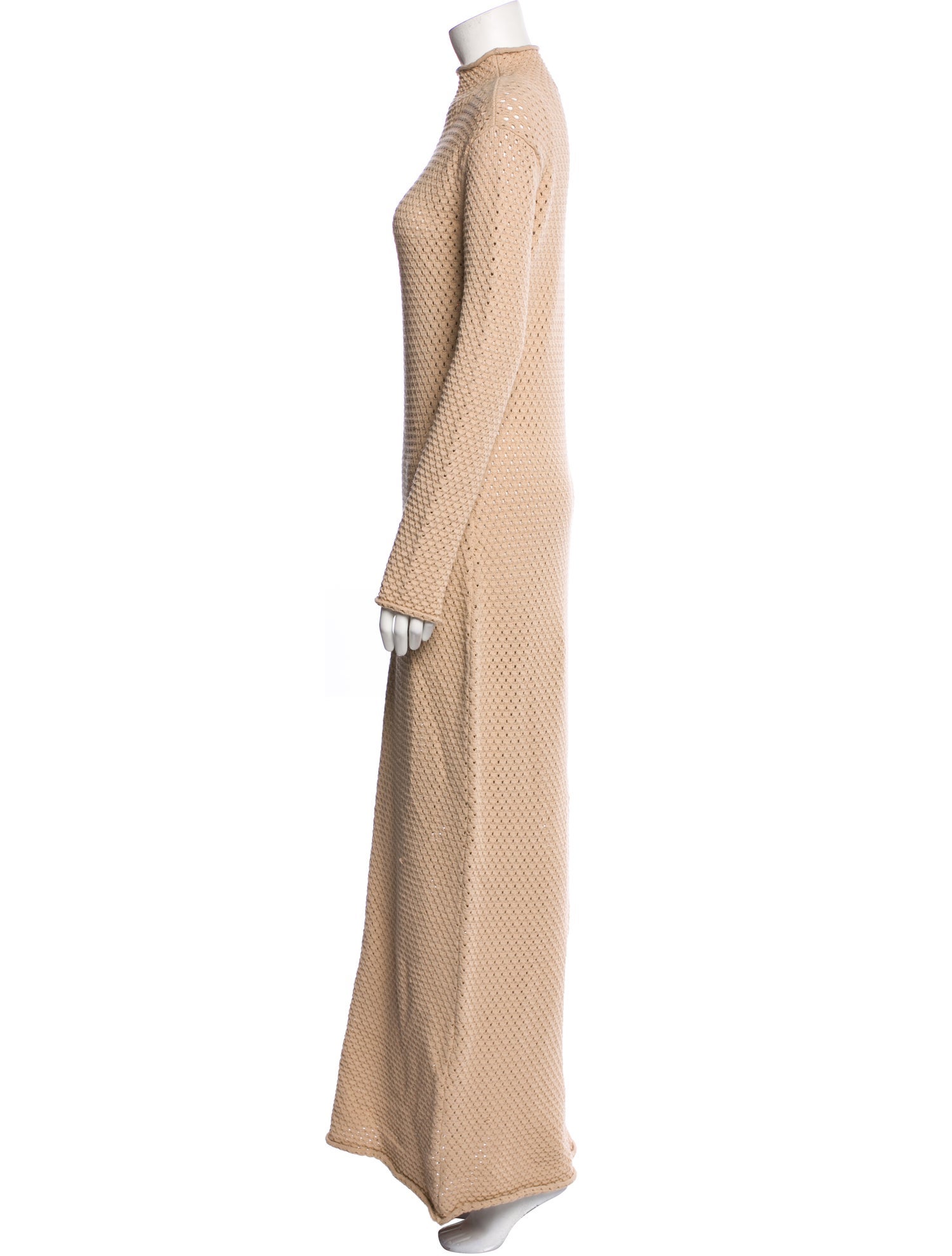 AERON Mock Neck Long Dress