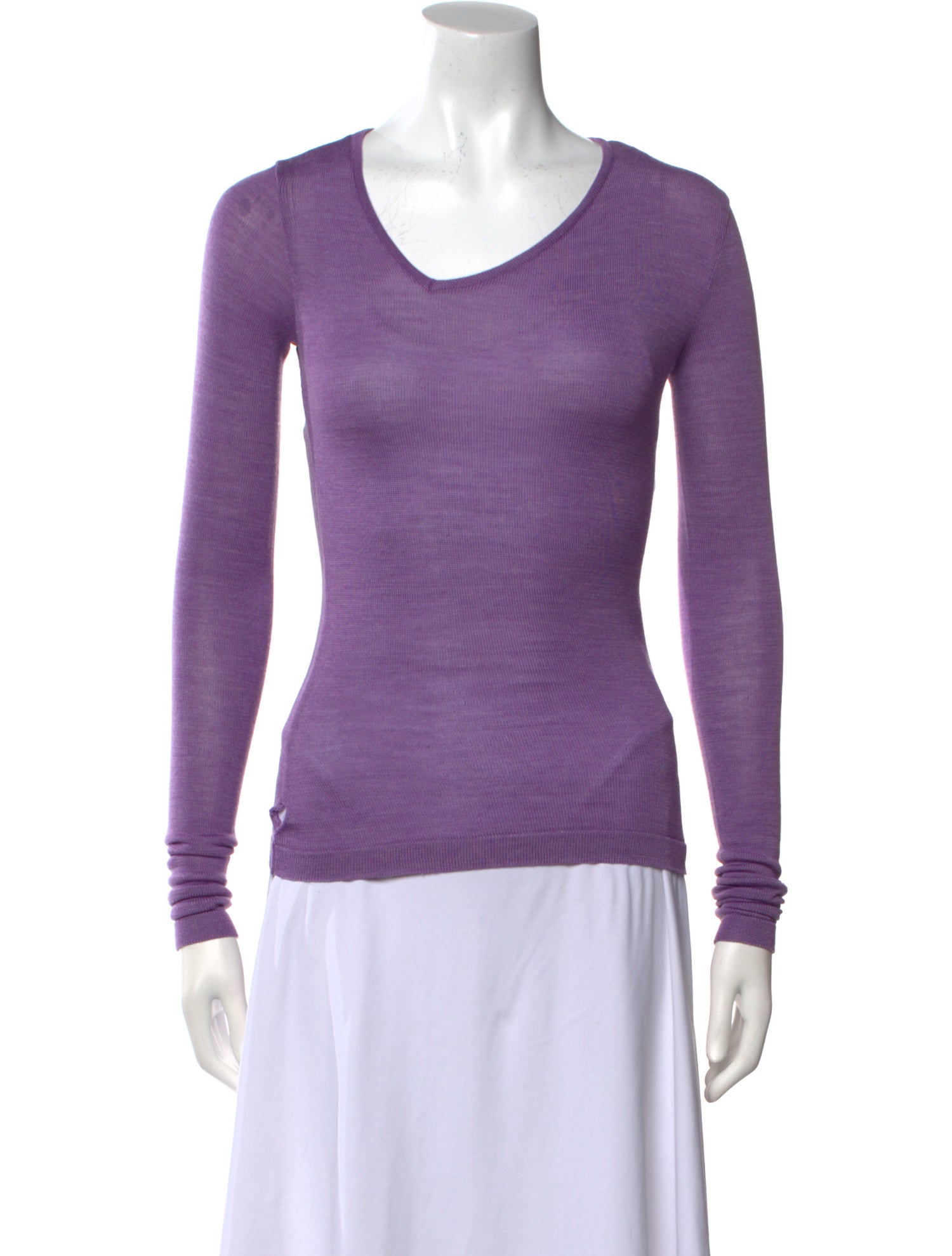 AERON Scoop Neck Long Sleeve Top