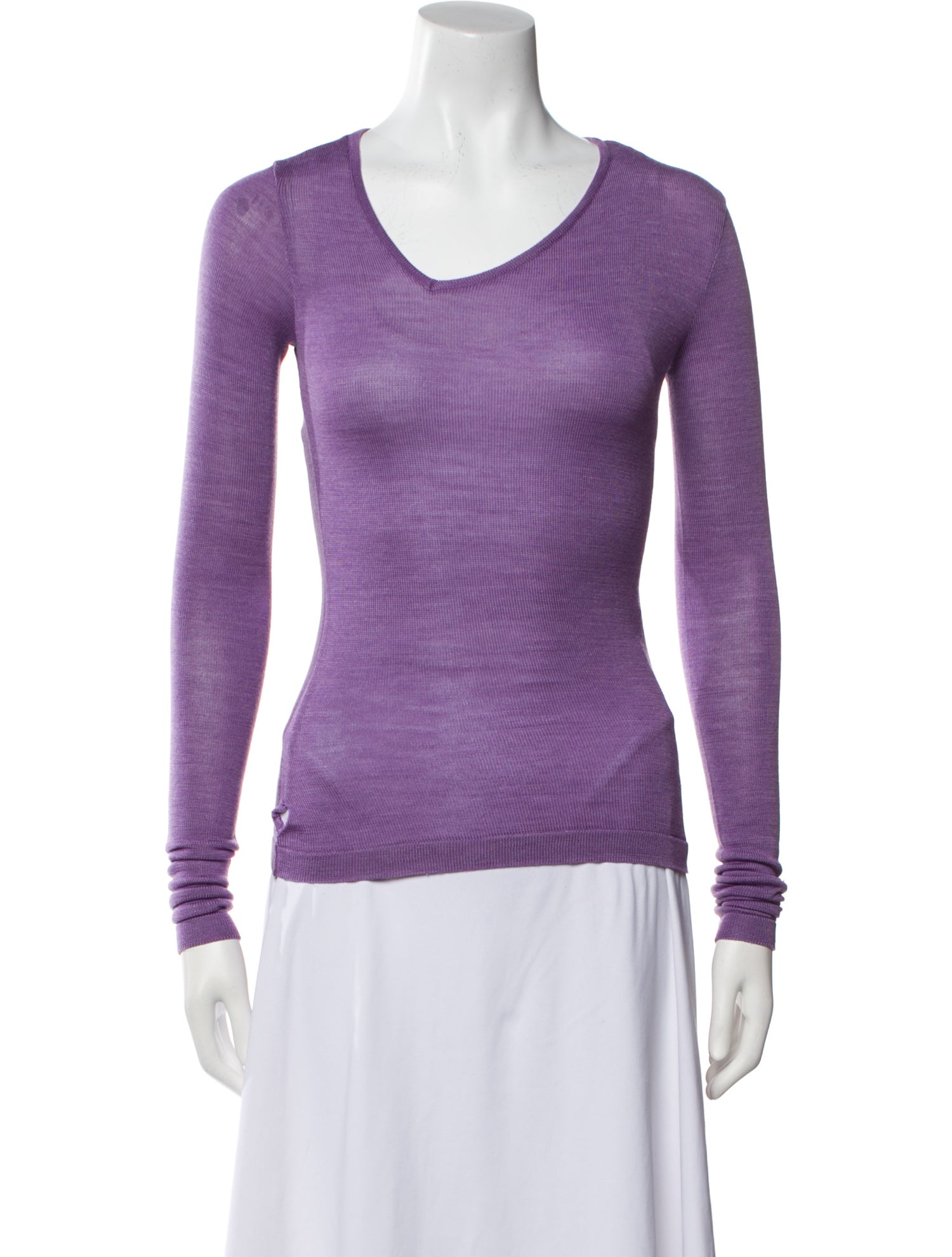 AERON Scoop Neck Long Sleeve Top