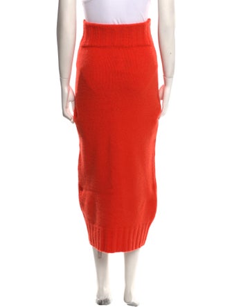 AERON Merino Wool Midi Length Skirt