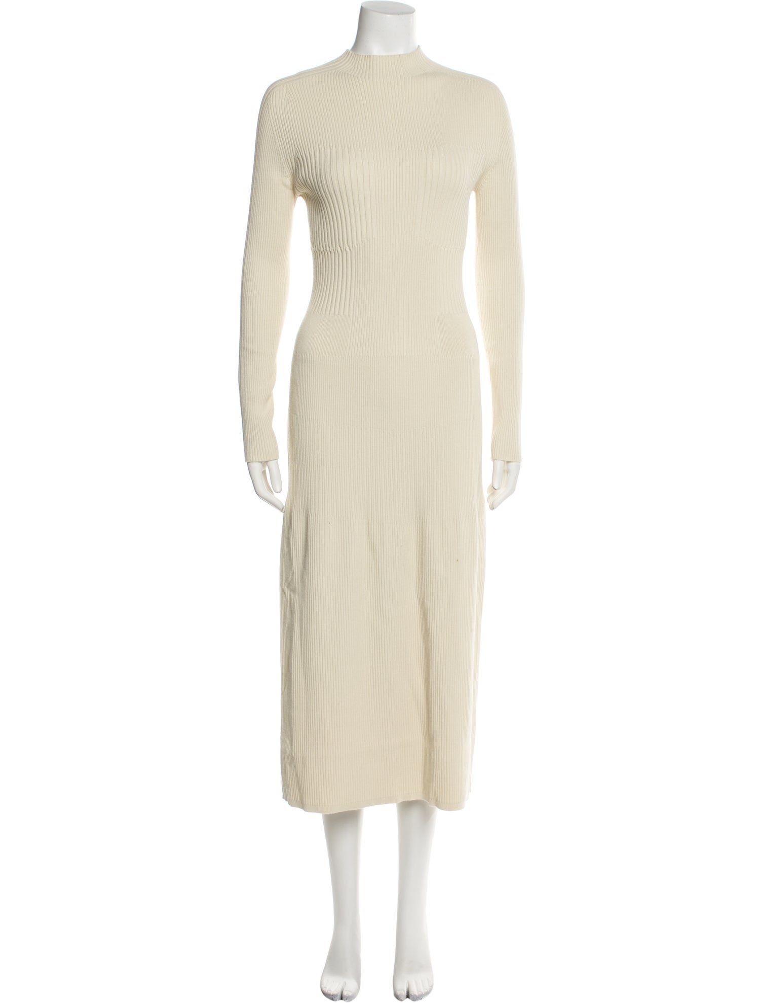 AERON Mock Neck Long Dress